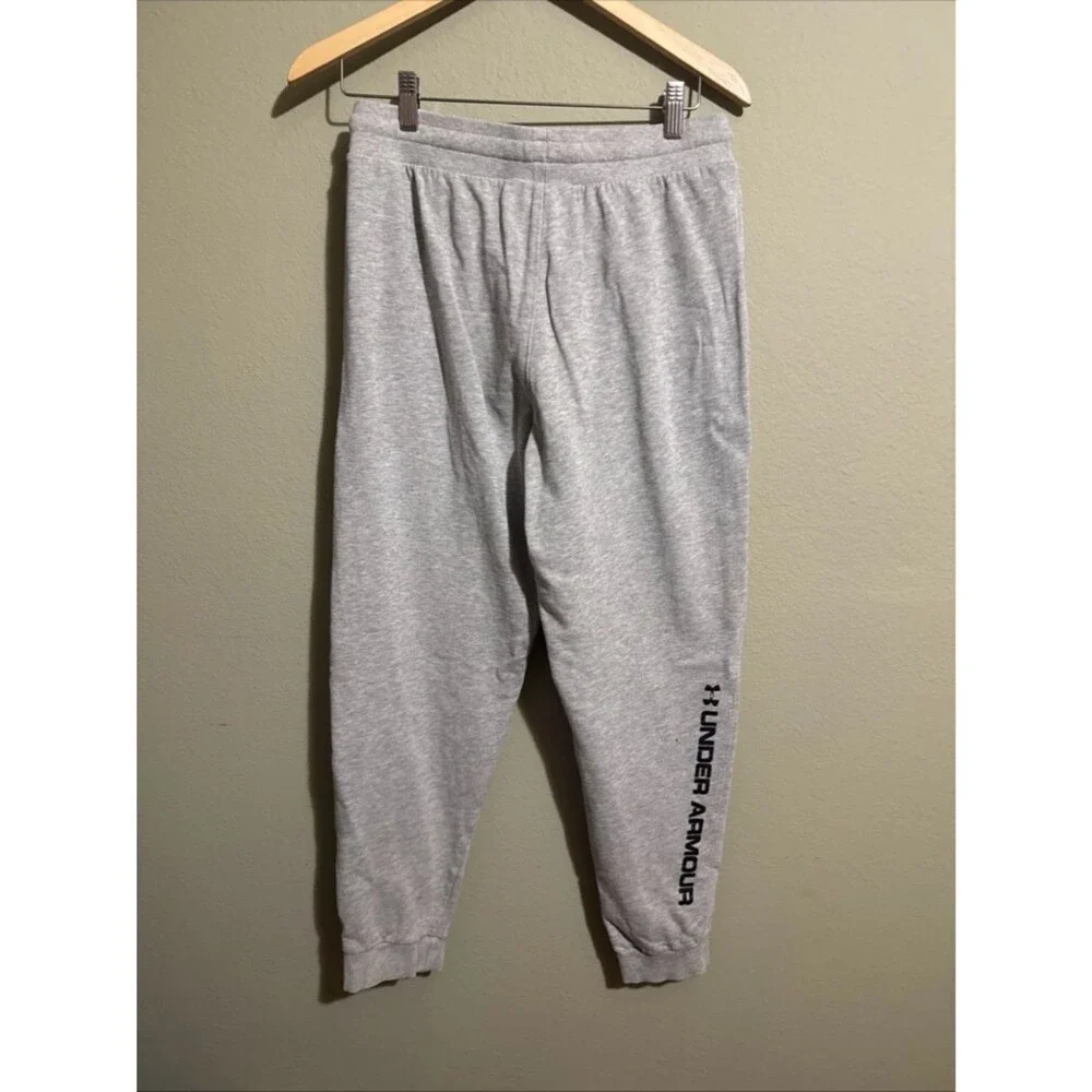 Under Armour ColdGear Mens Pants Gray Loose Fit Joggers Sweats Size Medium
